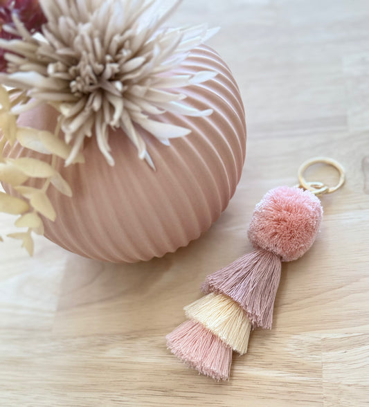 Pom Pom Keyring