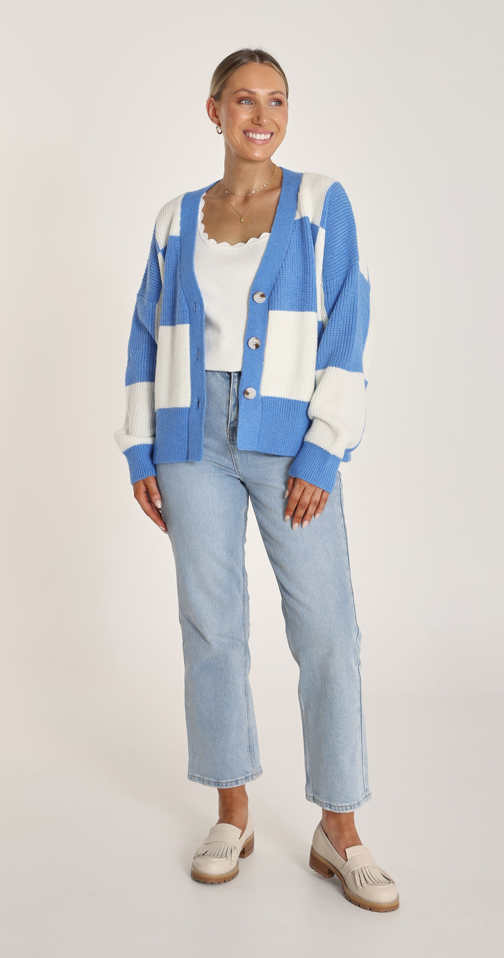 Larissa Cardi - Blue Check