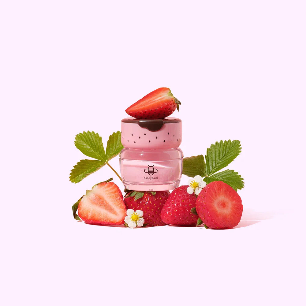 Honeybalm Lip Scrub - Strawberry