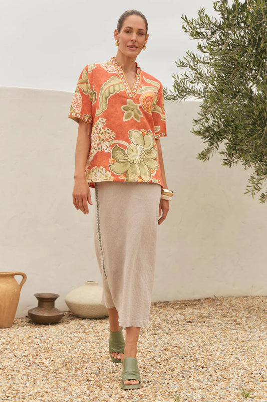 Samara Blouse in Palampore