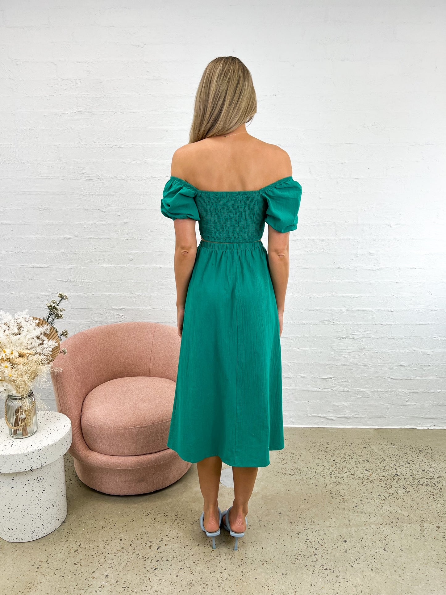 Sail Away Dress - Emerald