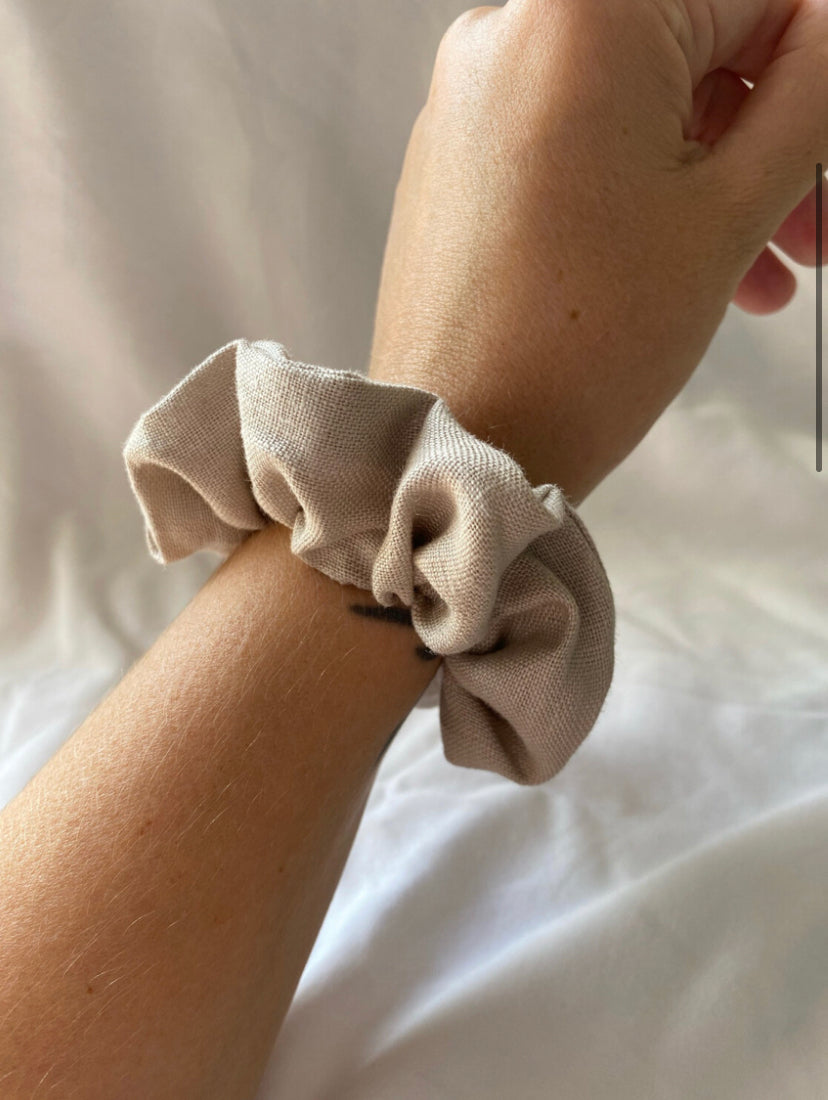 Taupe Scrunchie