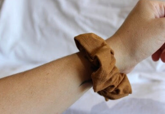 Rust Scrunchie