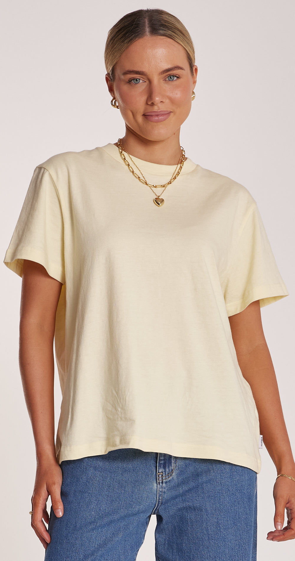 Carter Tee - Butter Yellow