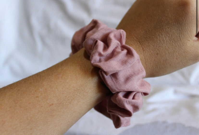 Cake Pop Pink Scrunchie