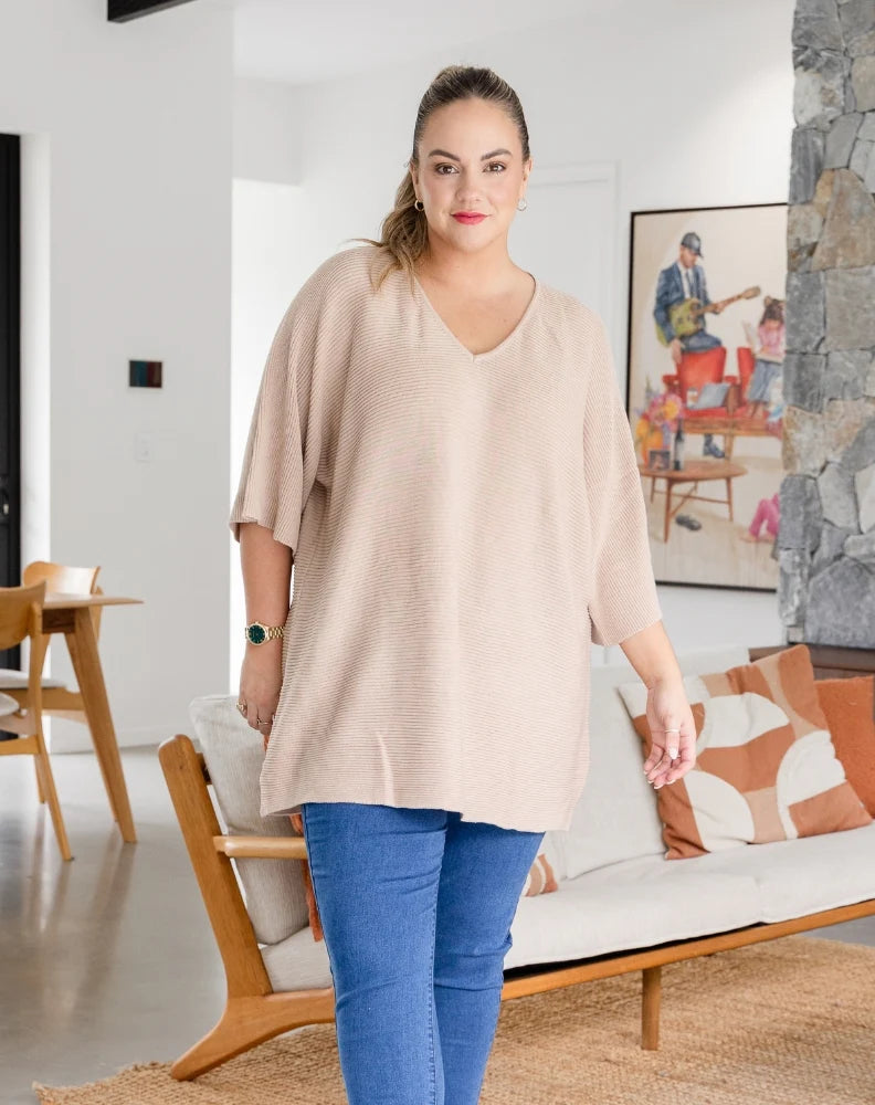 Drew Knit - Beige