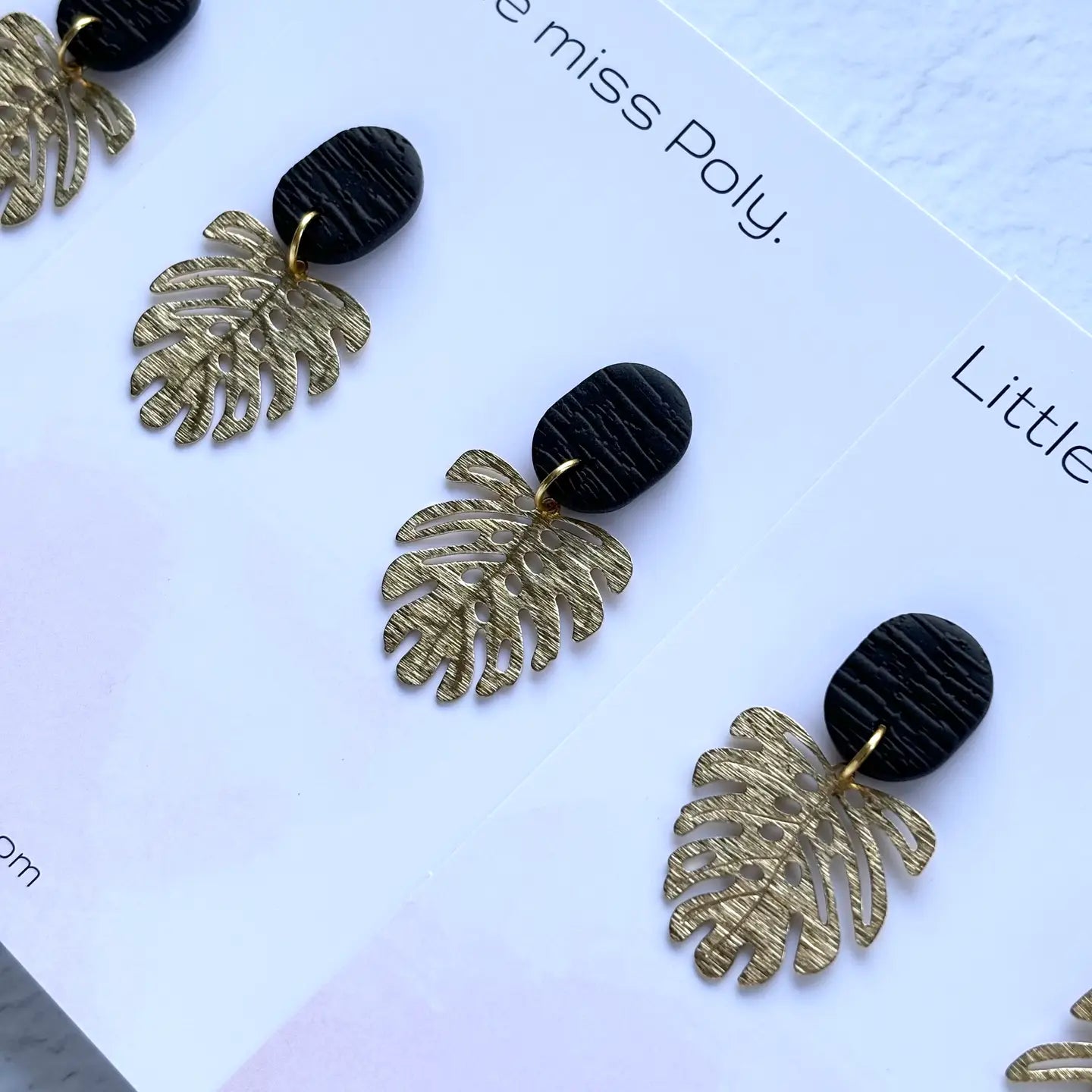 Gold Lust Collection - Black Leaf