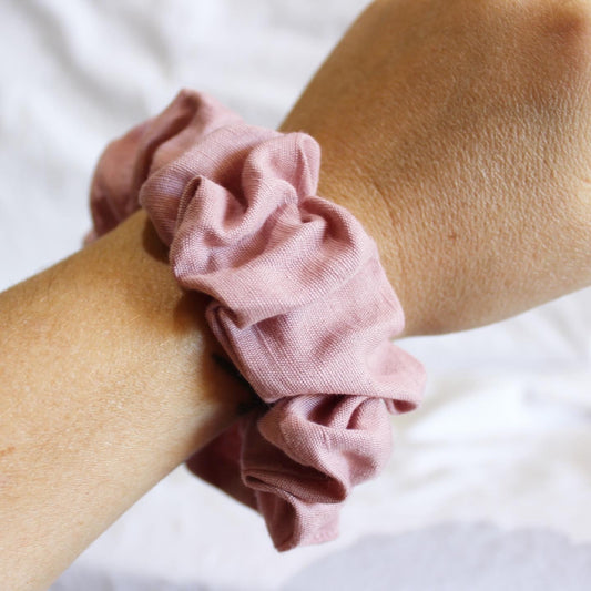 Cake Pop Pink Scrunchie