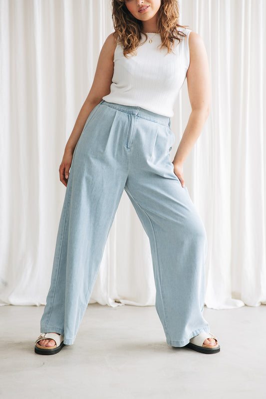 Arlo Denim Pant - Light Blue