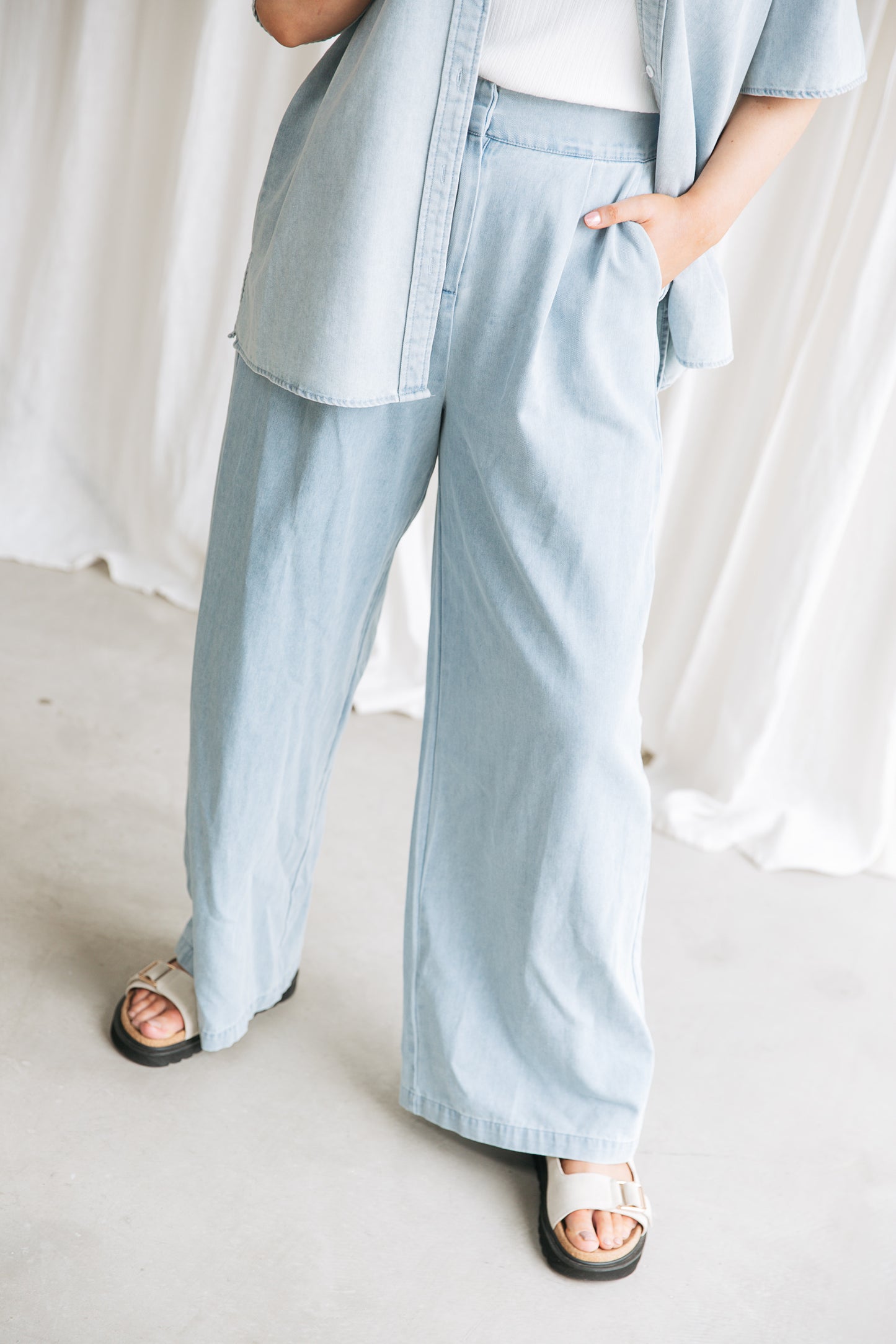 Arlo Denim Pant - Light Blue