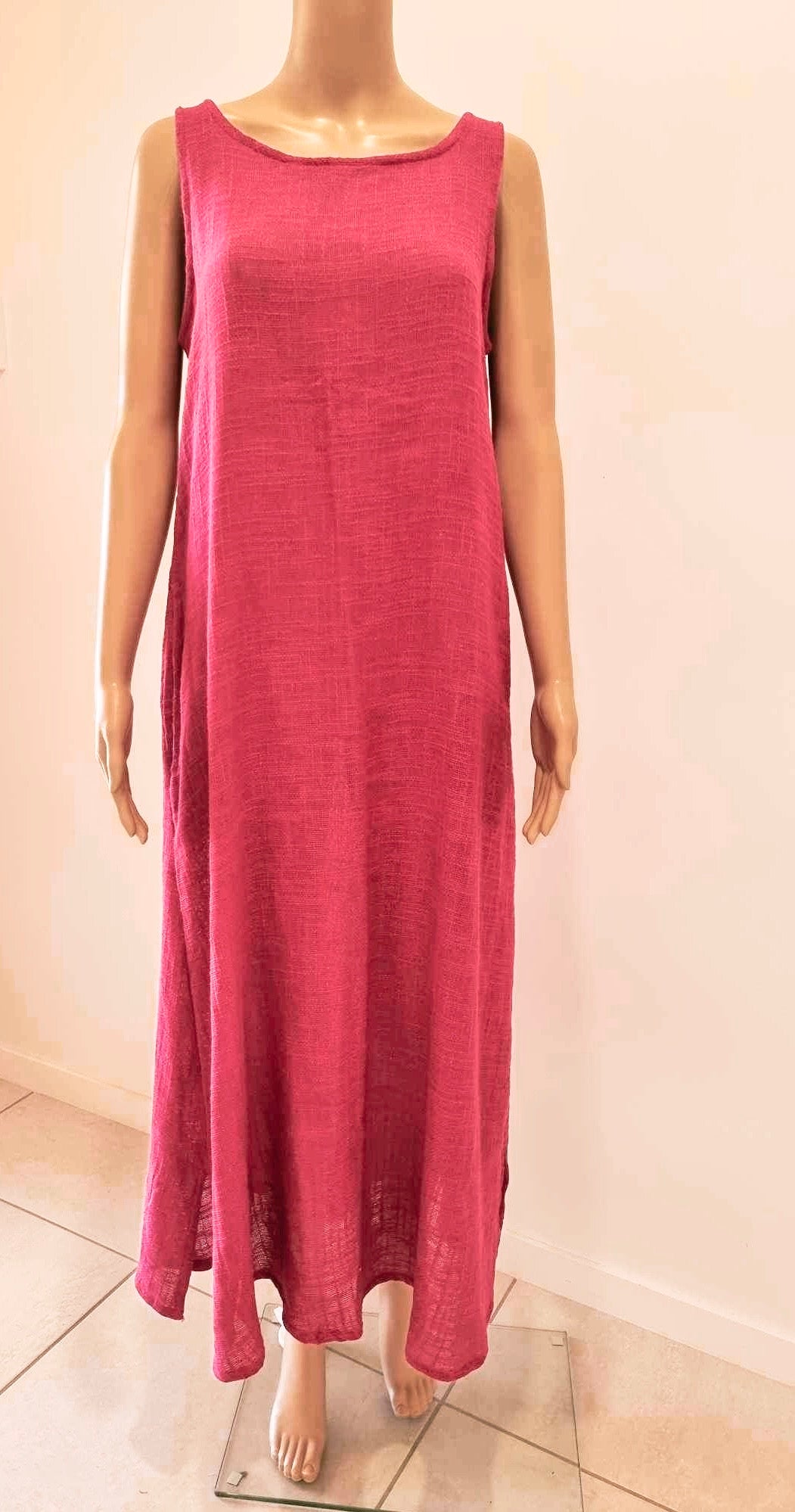 Sierra Maxi Dress - Fuchsia