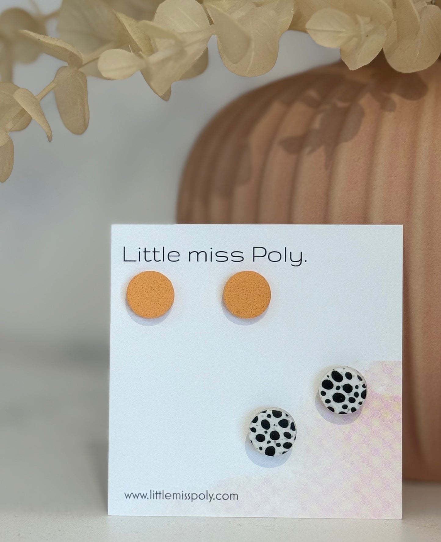 Mini Stud Pack - Textured Orange