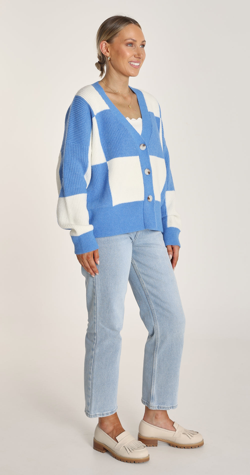 Larissa Cardi - Blue Check