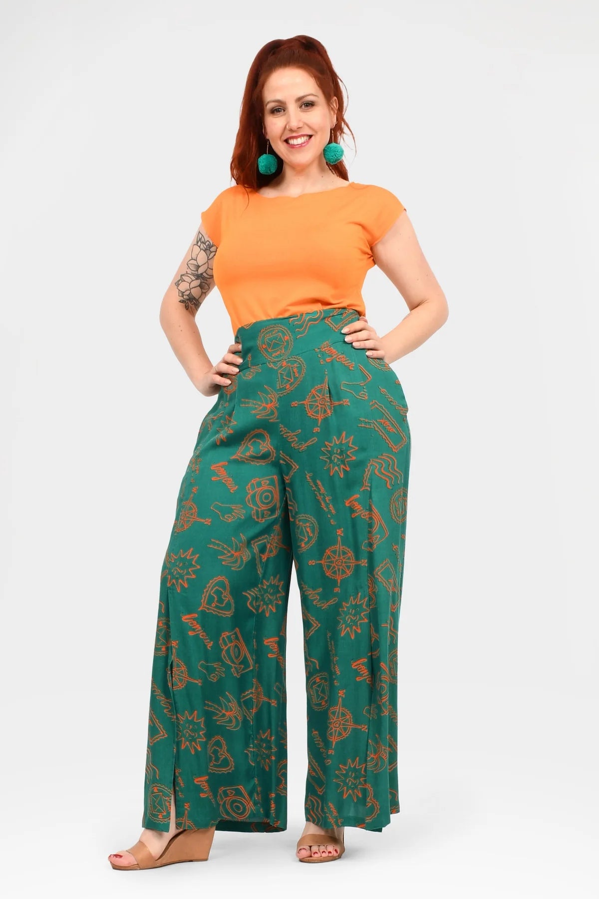 Annalise Pants in Vacay Teal