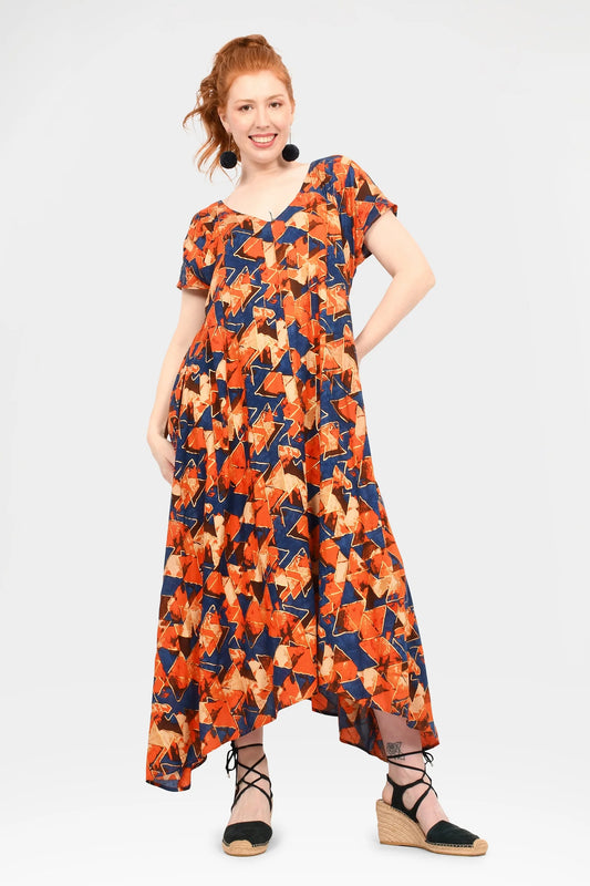 Florence Maxi Dress in Shine On Sunset