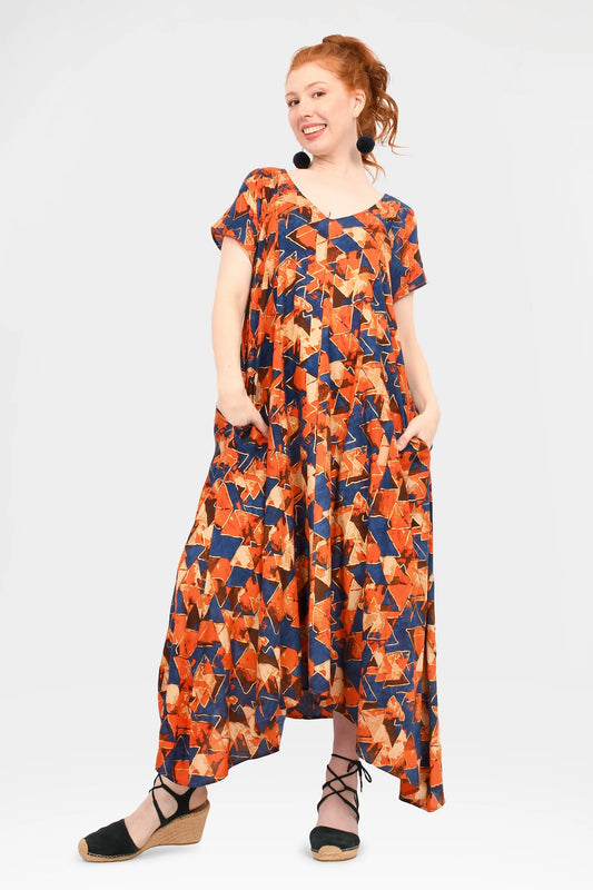 Florence Maxi Dress in Shine On Sunset