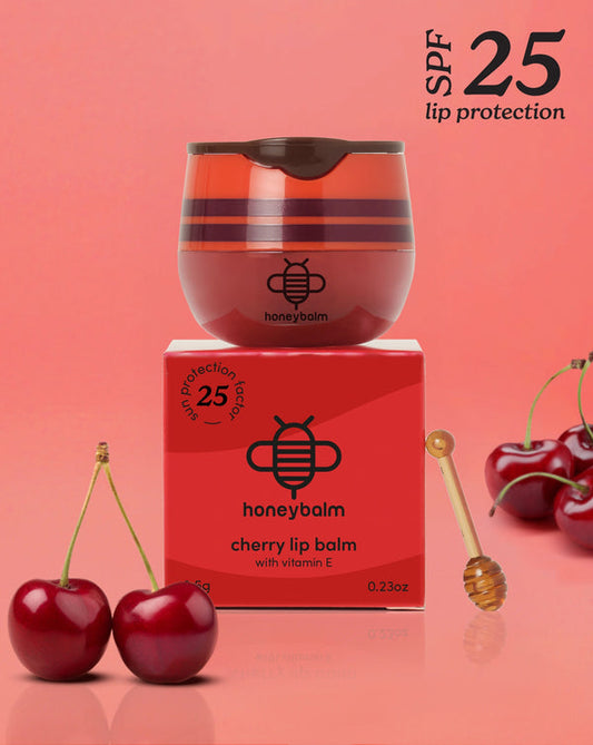 Honeybalm Lip Balm SPF - Cherry