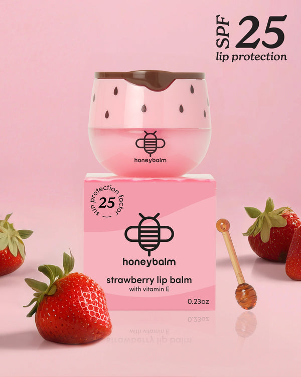 Honeybalm Lip Balm SPF - Strawberry
