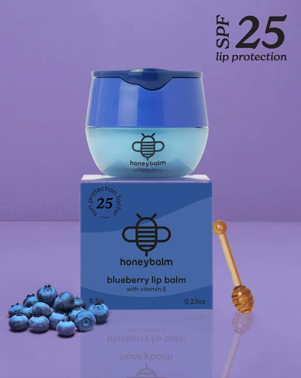 Honeybalm Lip Balm SPF - Blueberry