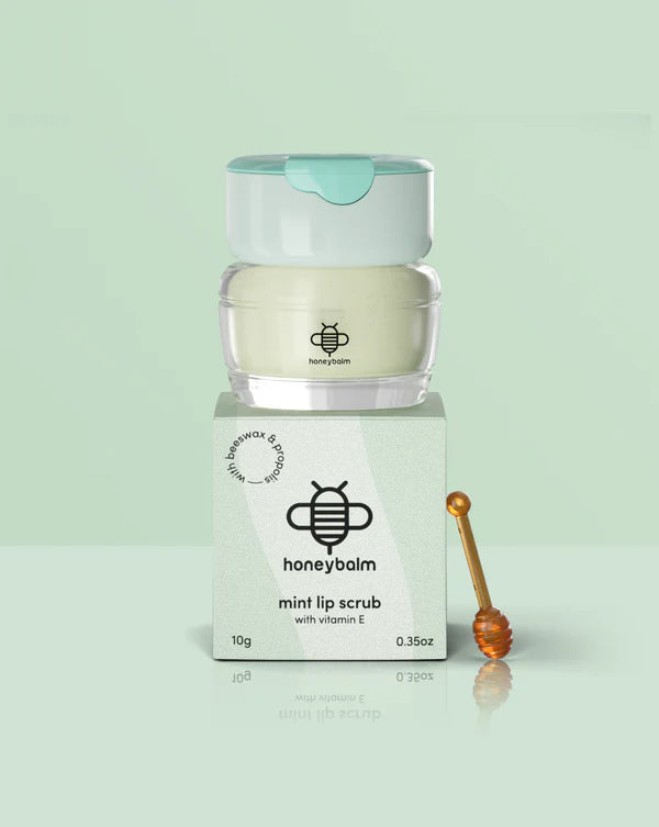 Honeybalm Lip Scrub - Mint