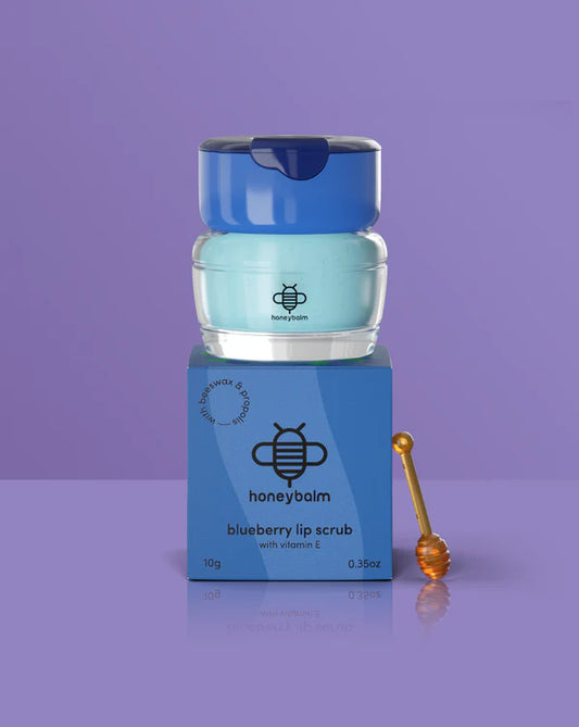 Honeybalm Lip Scrub - Blueberry