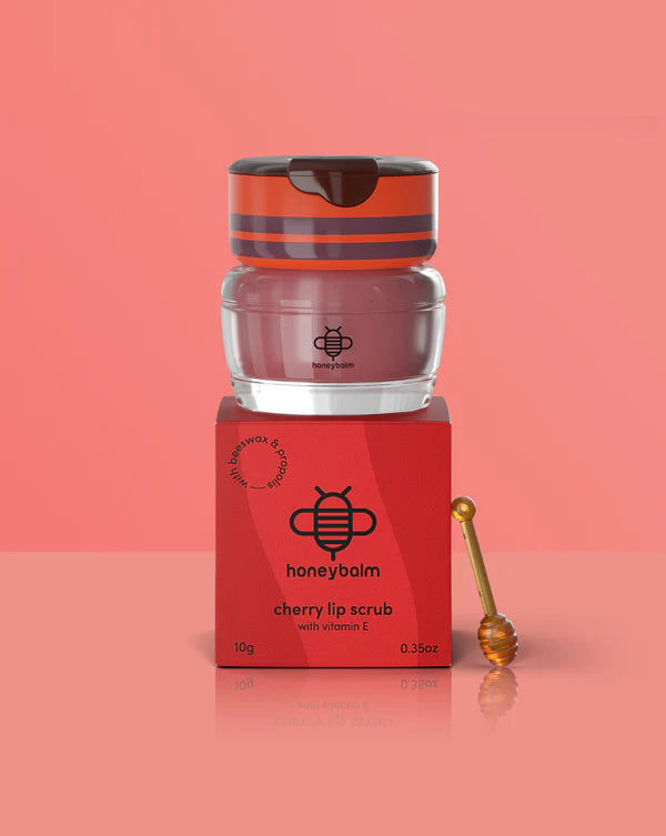 Honeybalm Lip Scrub - Cherry