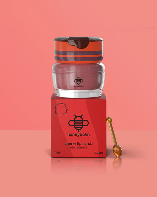 Honeybalm Lip Scrub - Cherry