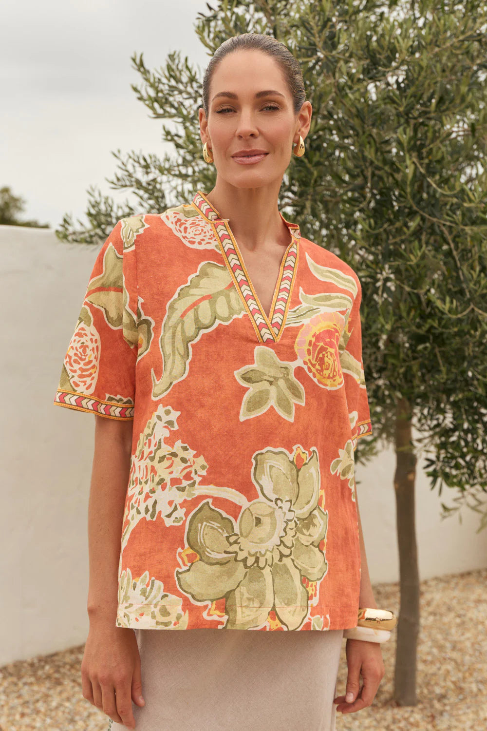 Samara Blouse in Palampore