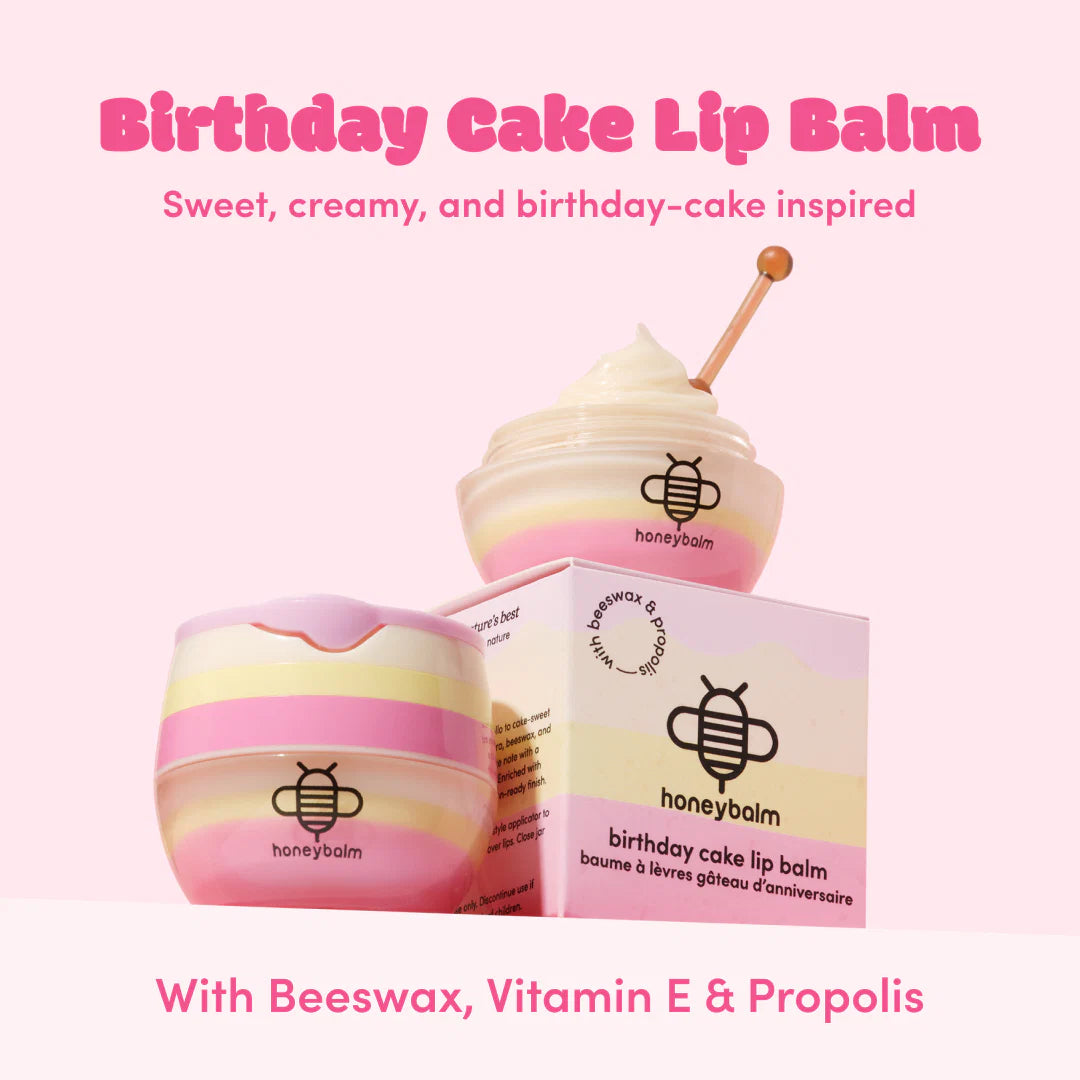 Honeybalm Lip Balm - Birthday Cake