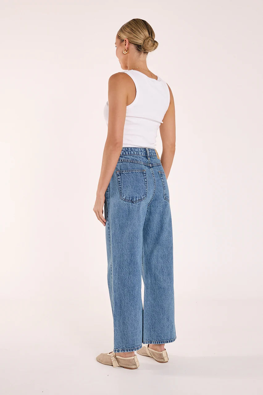 Stevie Cropped Jean Deep Blue - ETA 5/8