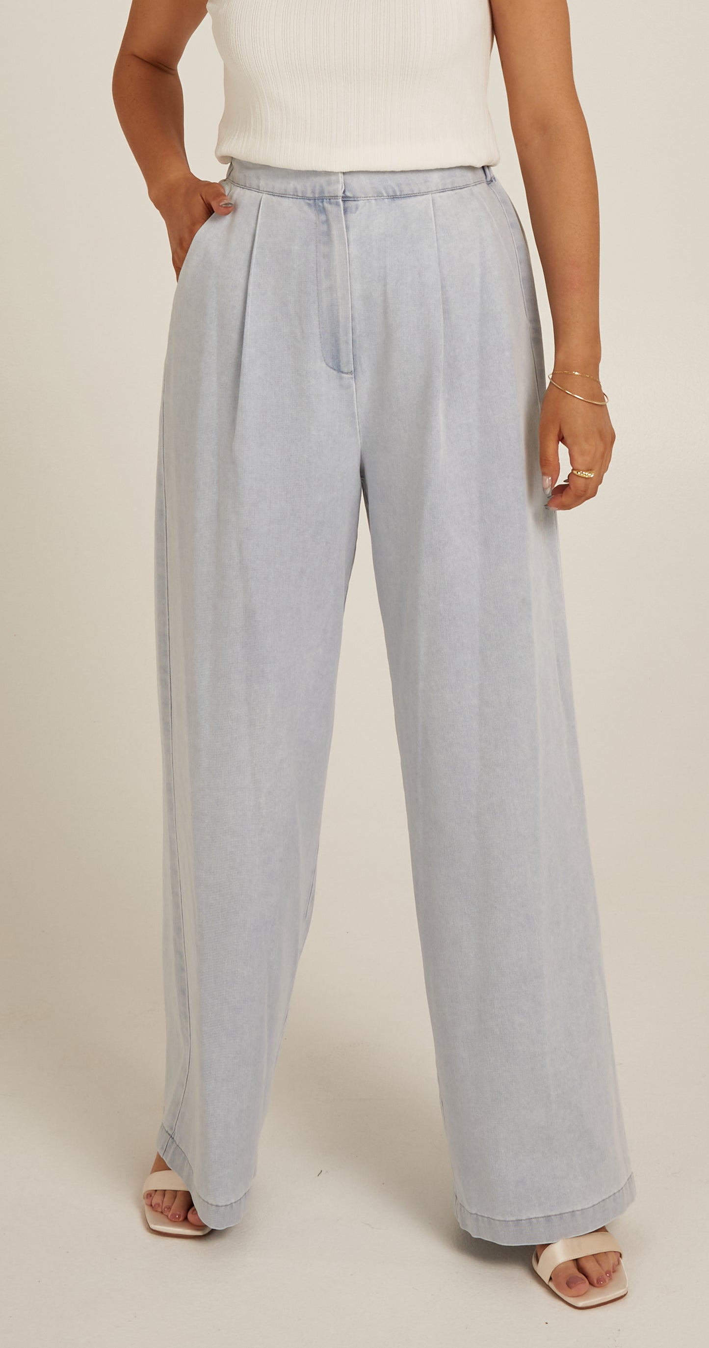 Arlo Denim Pant - Light Blue