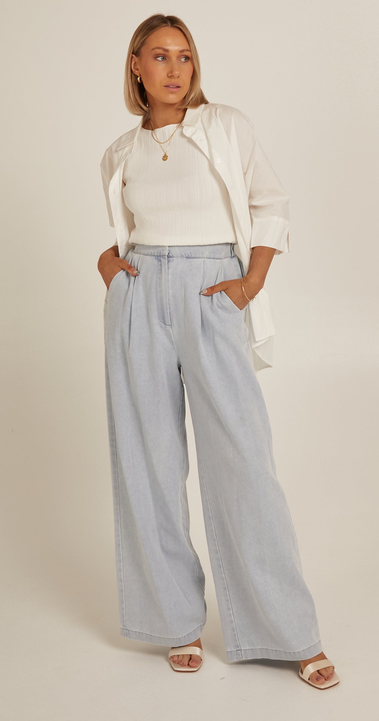 Arlo Denim Pant - Light Blue