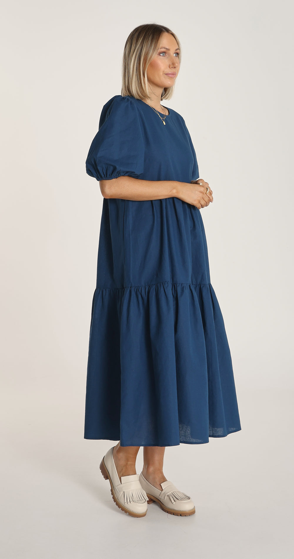 Winnie Dress - Navy