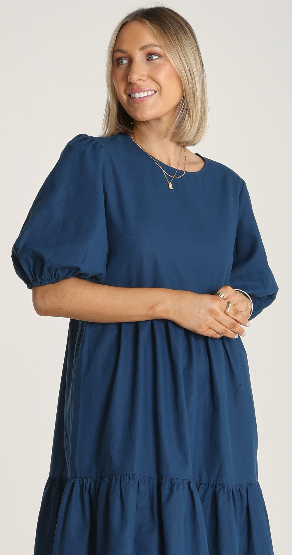 Winnie Dress - Navy