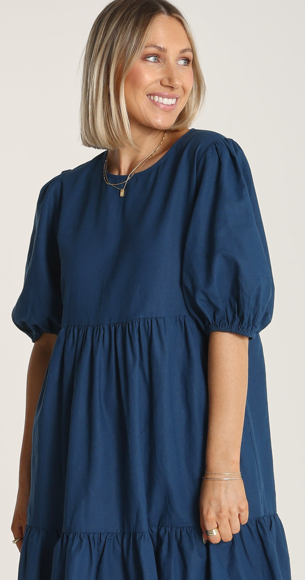 Winnie Dress - Navy