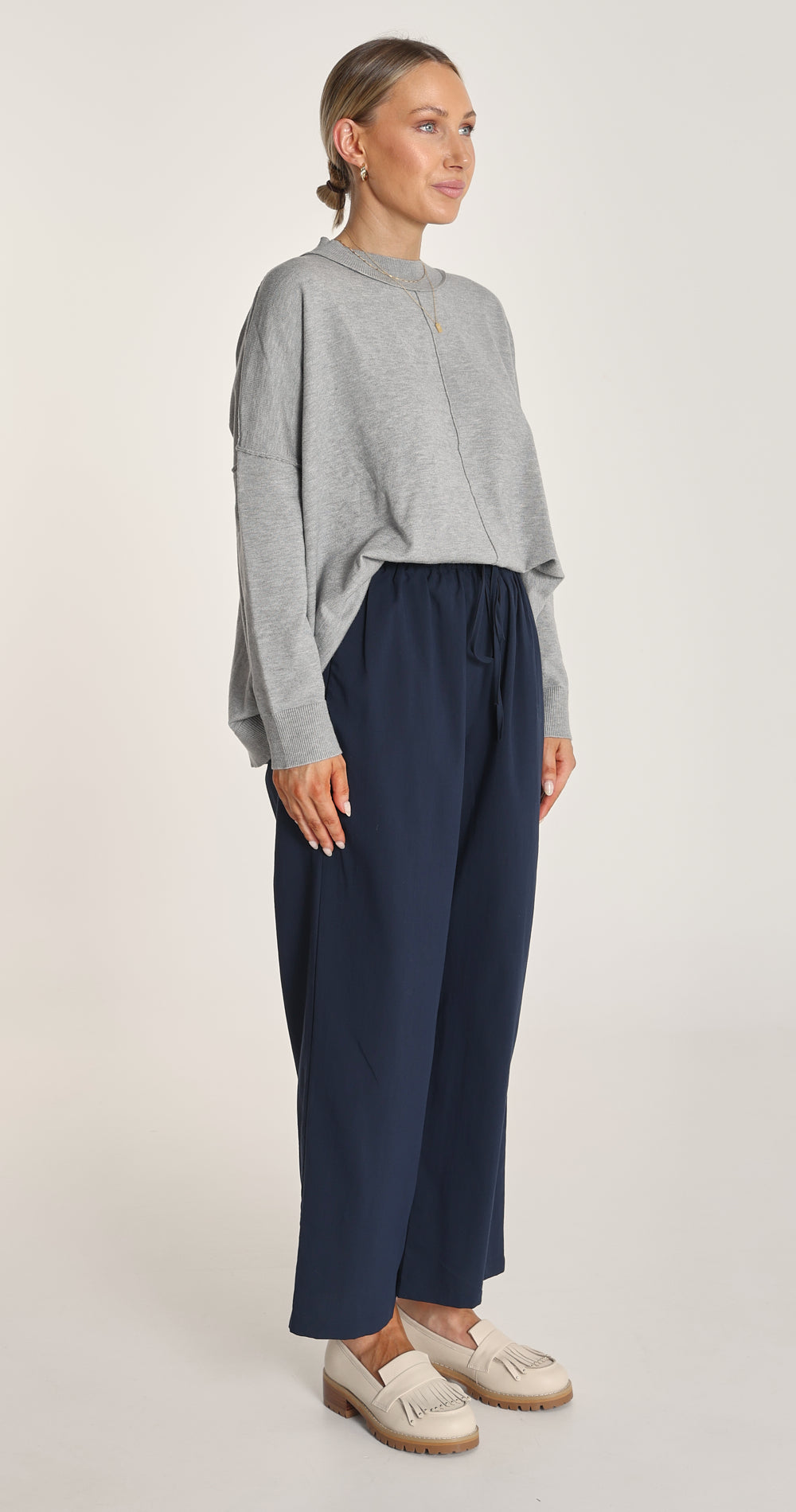 Dylan Straight Leg Pant - Navy