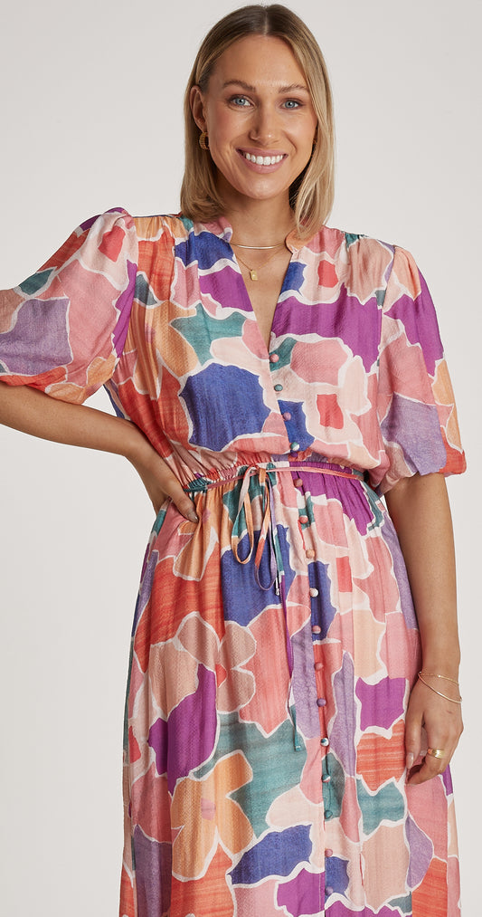 Eliana Dress - Multi Print