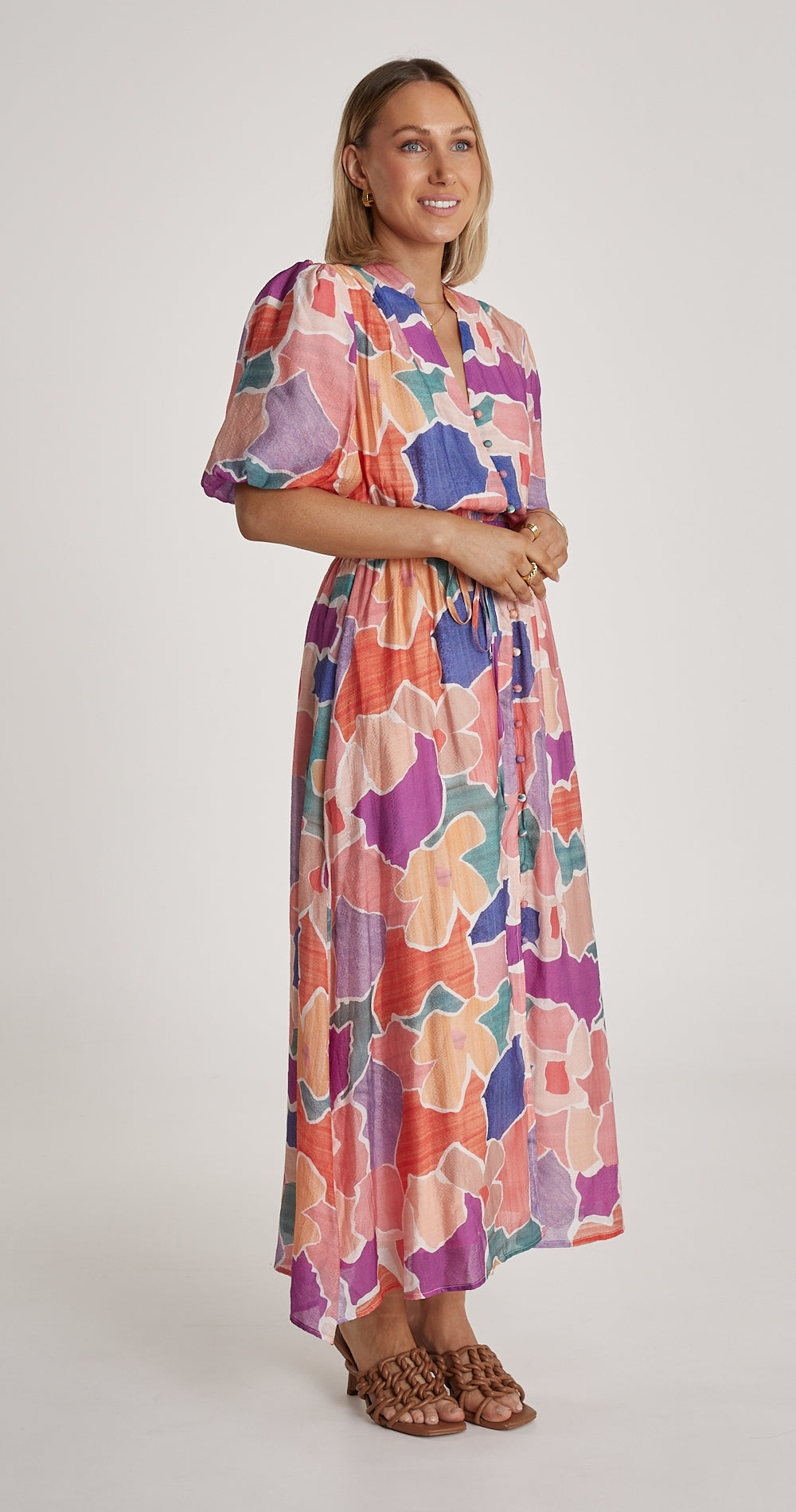 Eliana Dress - Multi Print