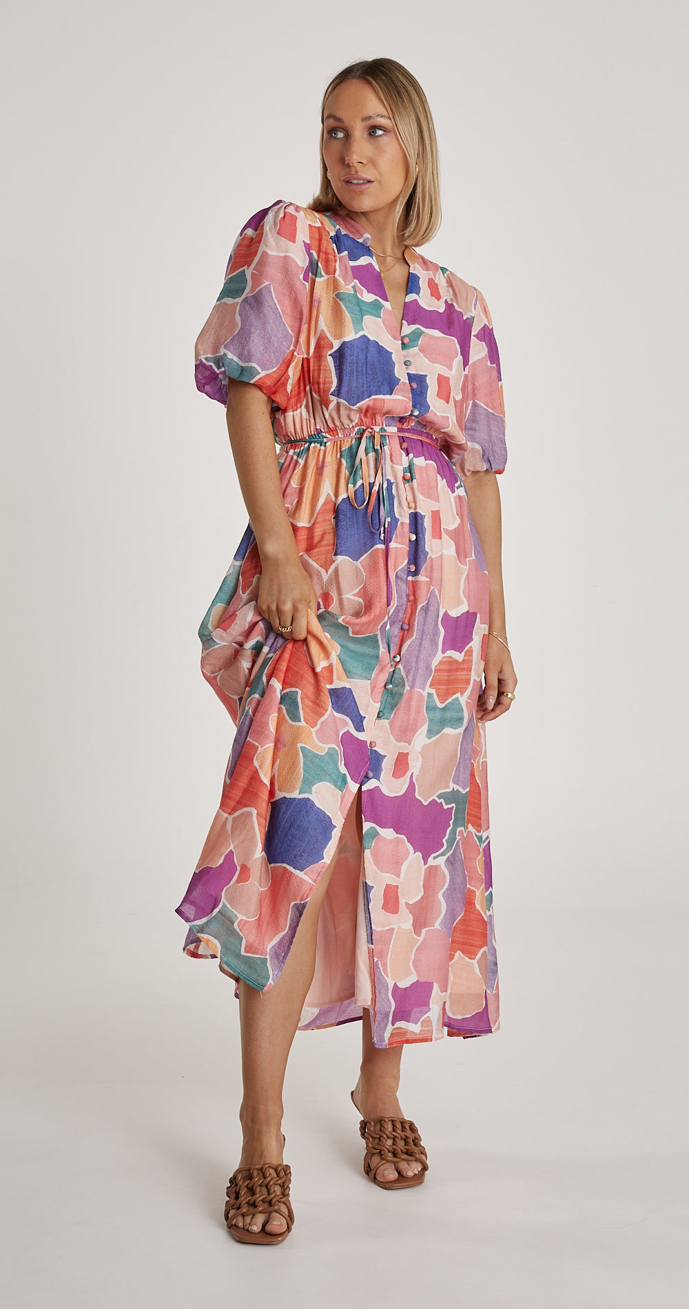 Eliana Dress - Multi Print