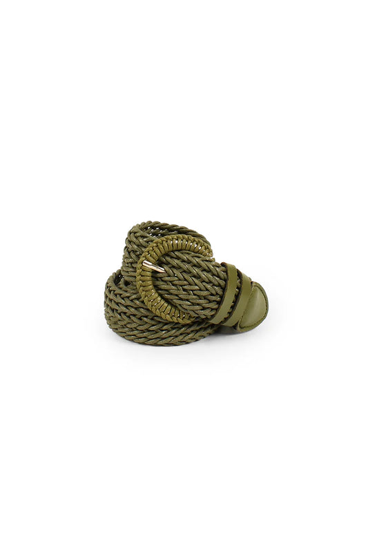 Woven Belt - Olive