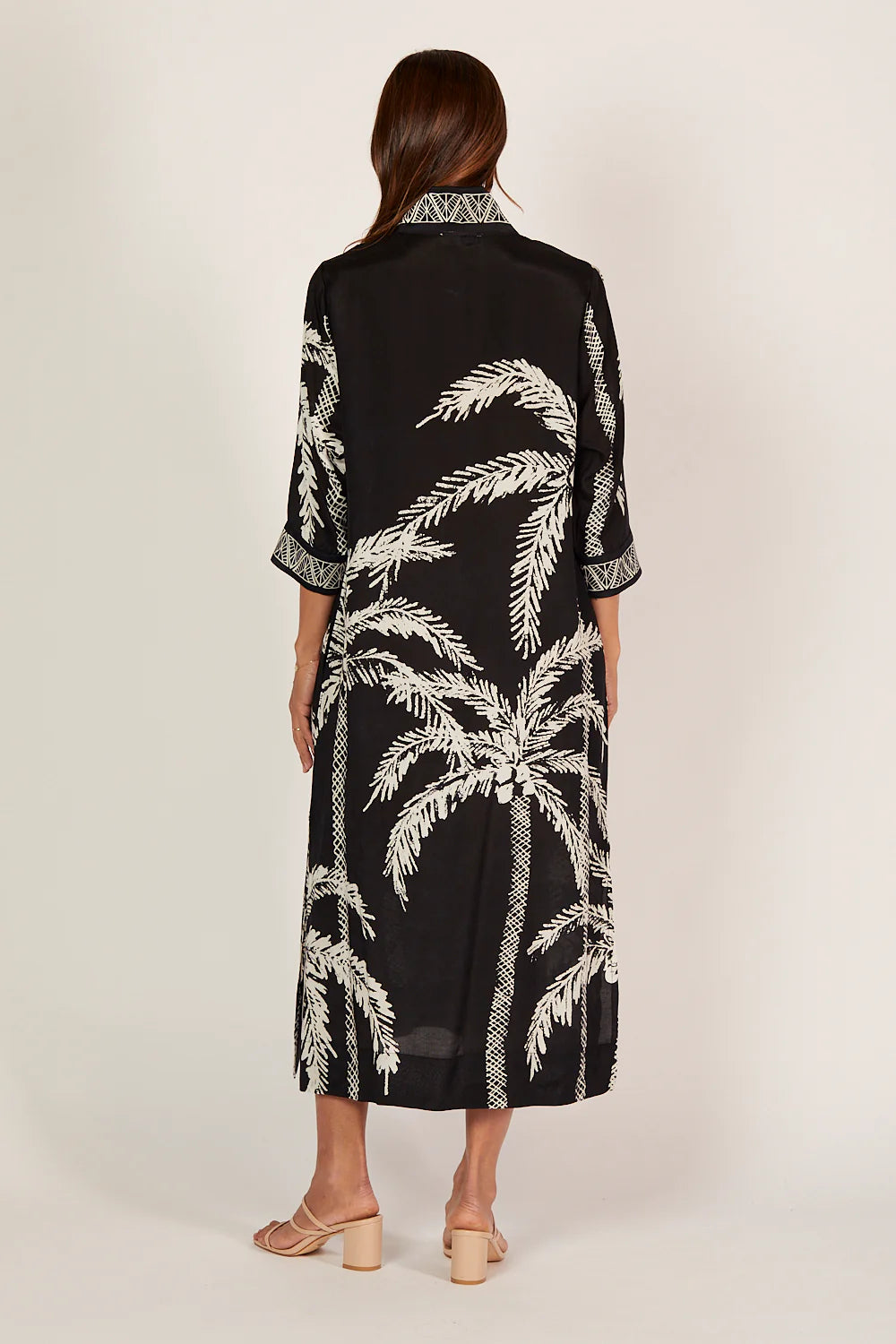 Tia Tunic Dress - Sunset Palms