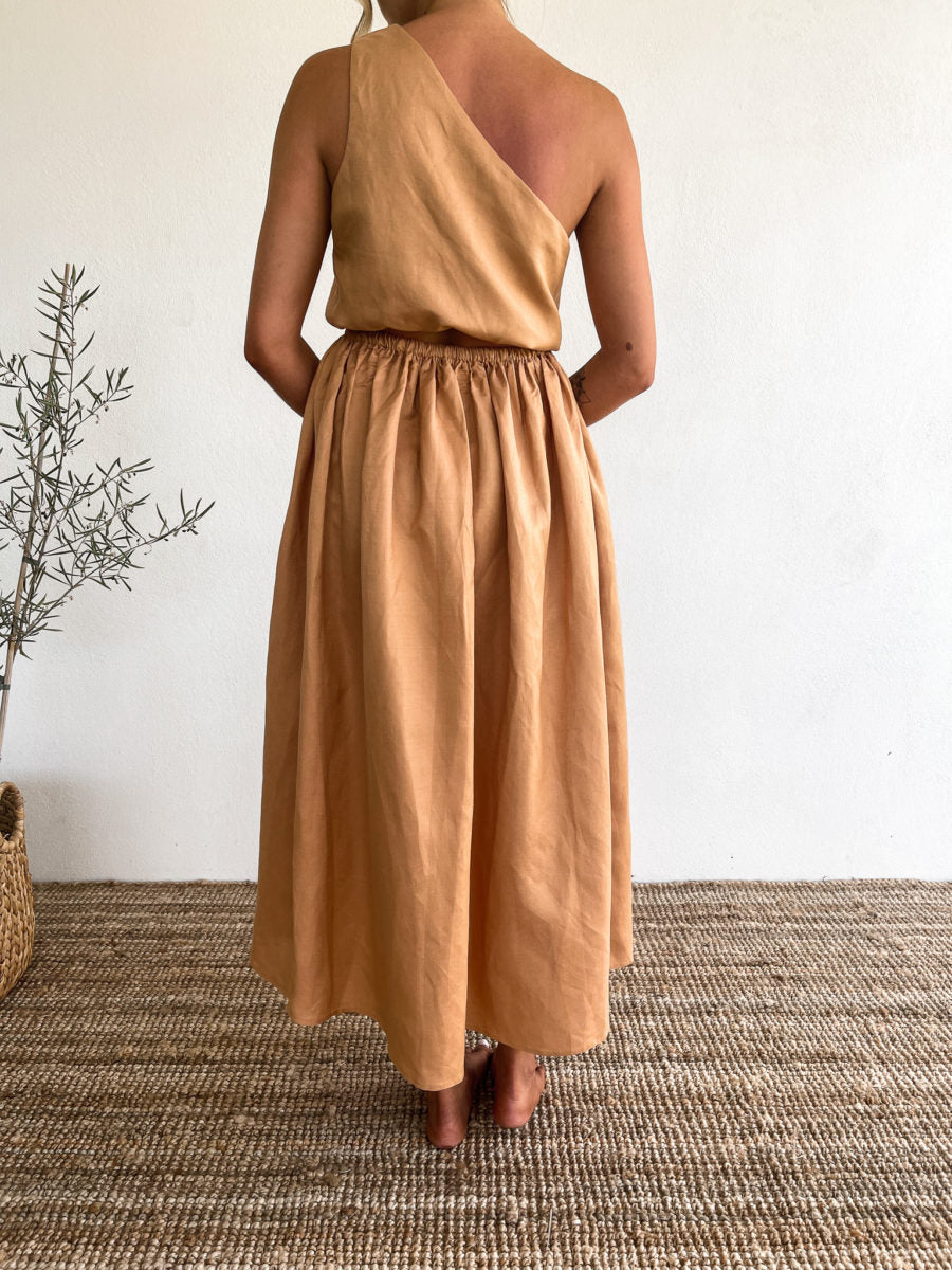 Balmy Days Skirt - Nutmeg