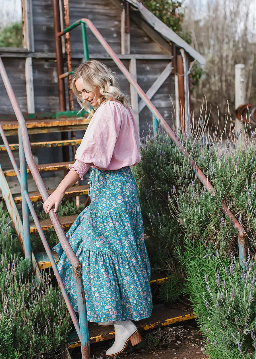 Corfu Skirt - Gypsy Teal