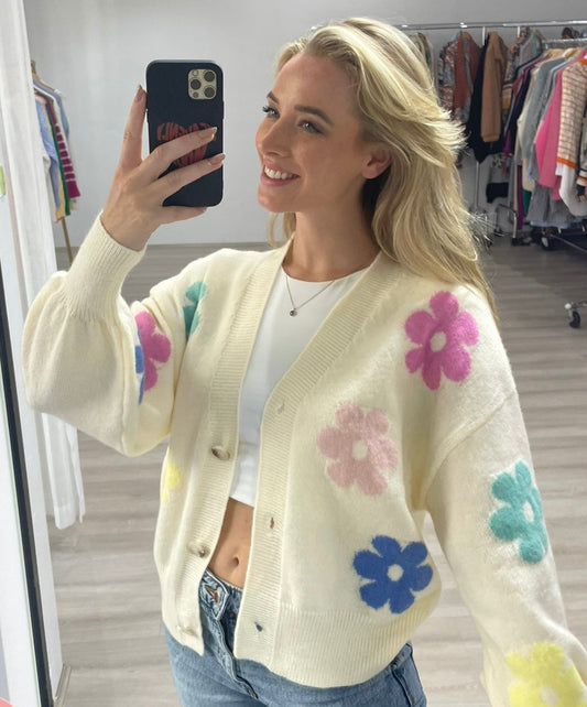 Bliss Cardigan - Cream