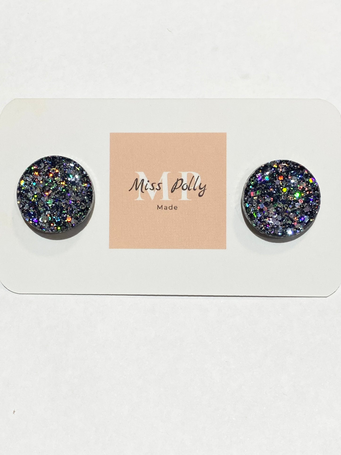 Starburst Glitter Studs (Oversized)