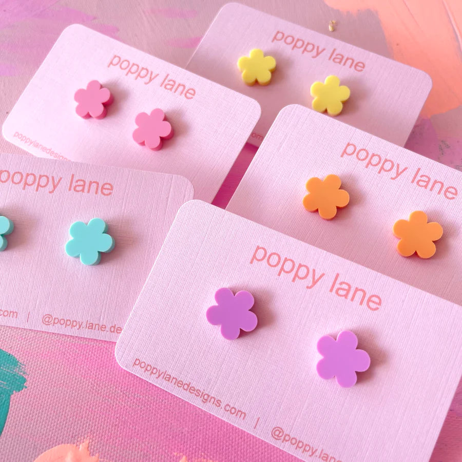 Flower Studs / Choose Colour