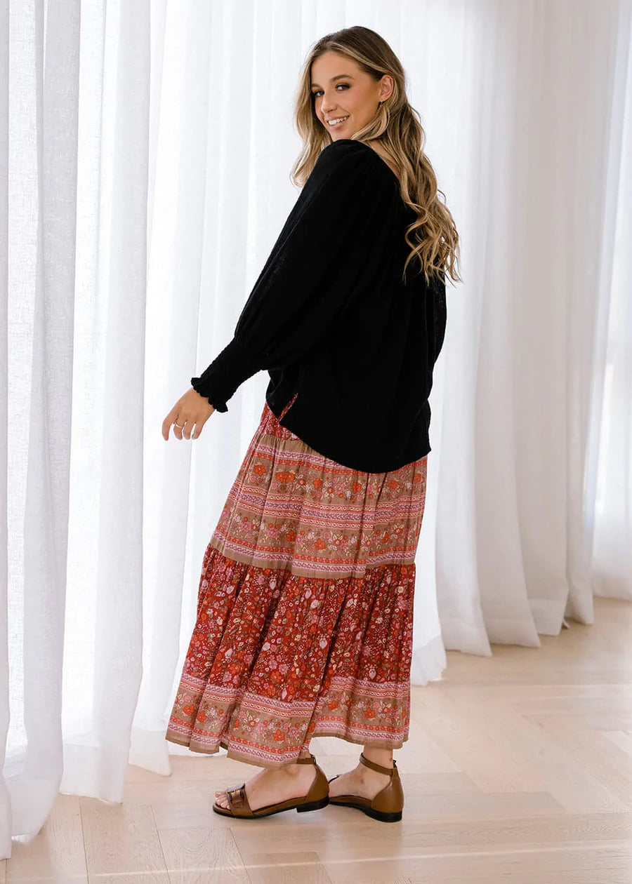 Corfu Skirt - Clementine