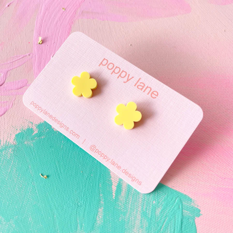 Flower Studs / Choose Colour