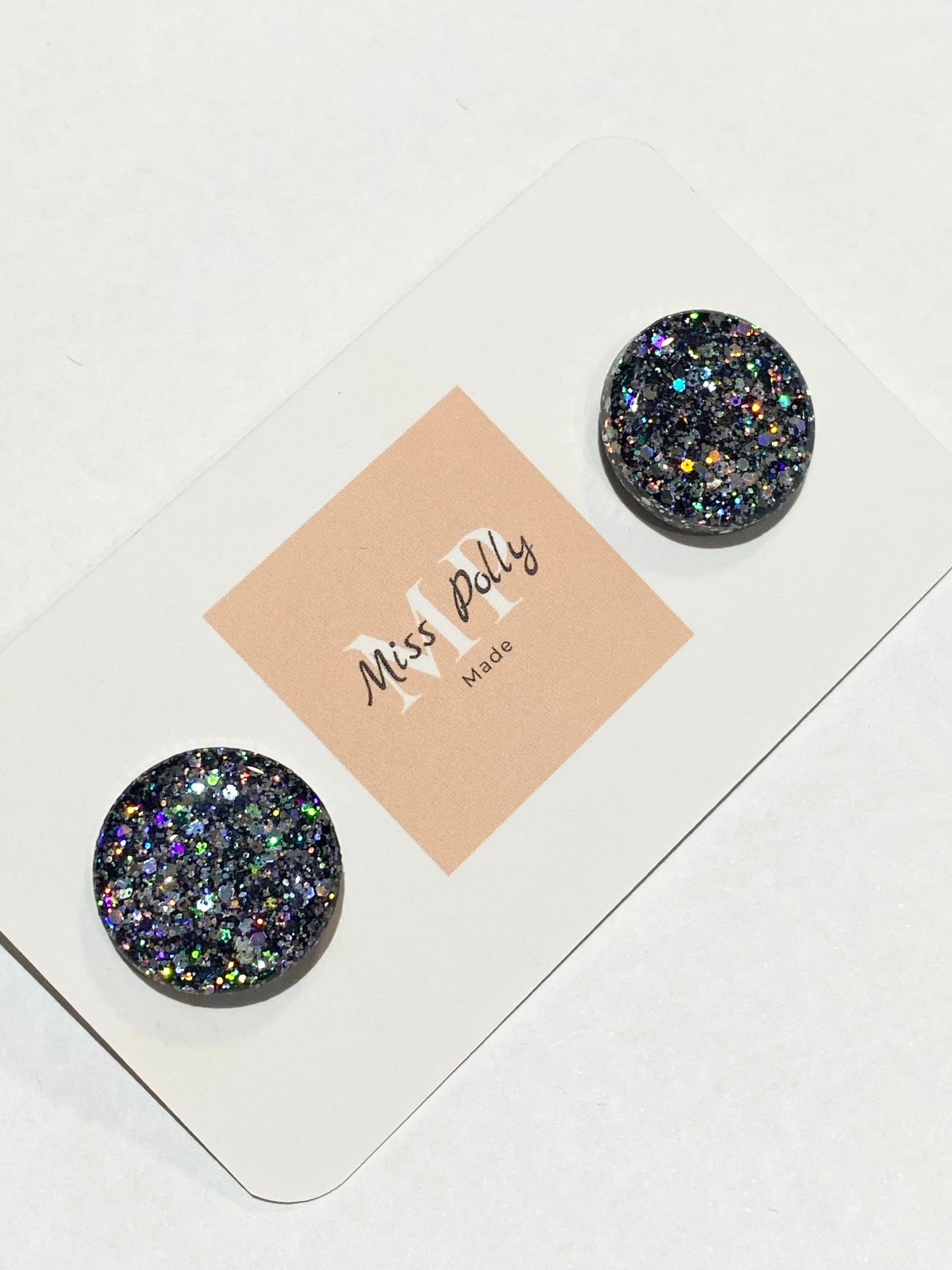 Starburst Glitter Studs (Oversized)